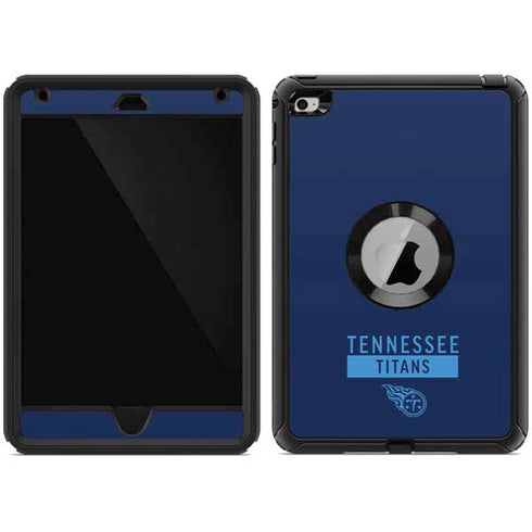 NFL Tennessee Titans Navy Blue Performance Series Otterbox Defender iPad Skin