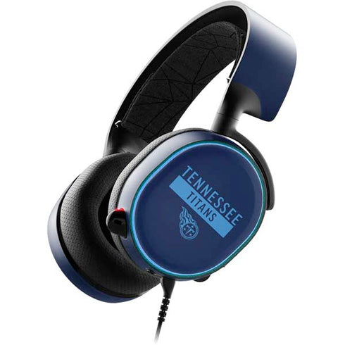 NFL Tennessee Titans Navy Blue Performance Series SteelSeries Arctis 3 Skin