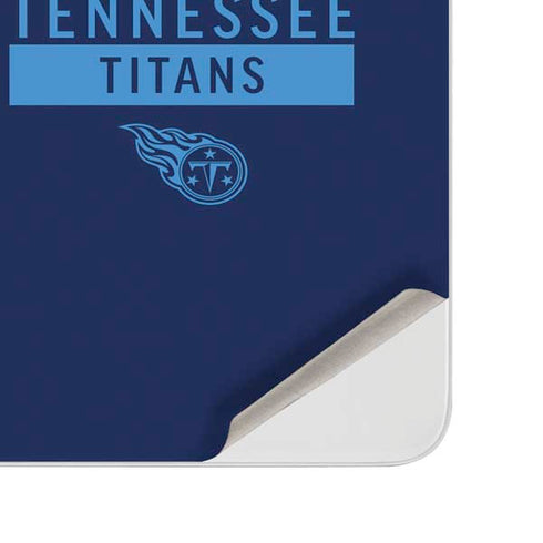 NFL Tennessee Titans Navy Blue Performance Series Surface Duo Skin