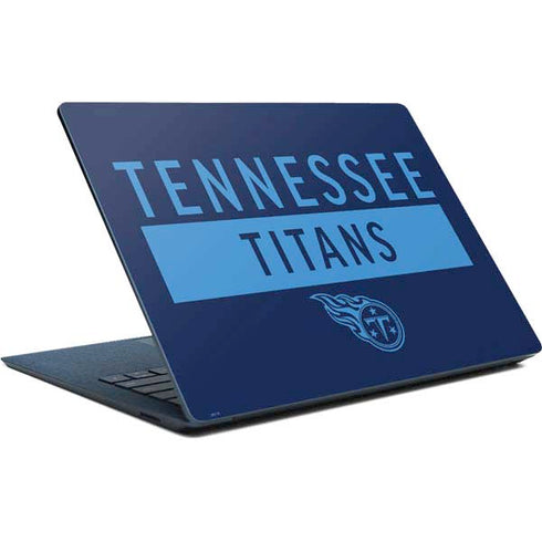 NFL Tennessee Titans Navy Blue Performance Series Surface Laptop Skin