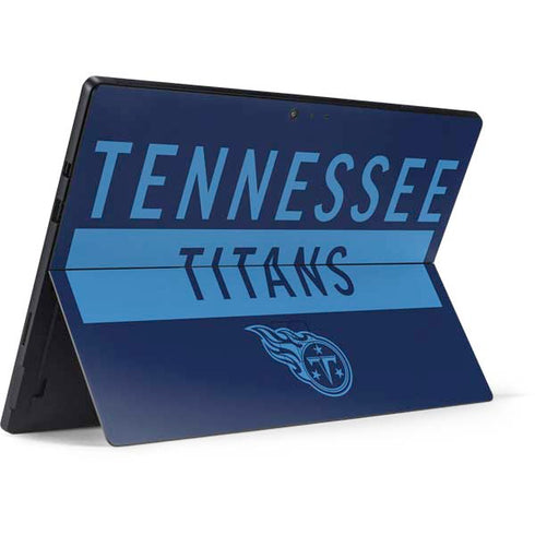 NFL Tennessee Titans Navy Blue Performance Series Surface Pro 6 Skin