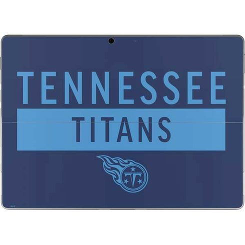 NFL Tennessee Titans Navy Blue Performance Series Surface Pro 9 Skin