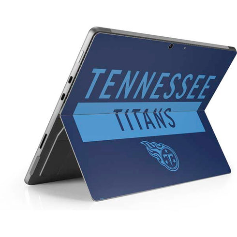 NFL Tennessee Titans Navy Blue Performance Series Surface Pro 9 Skin