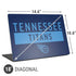 NFL Tennessee Titans Navy Blue Performance Series Universal Laptop 18in (14.6 x 10.6in) Skin