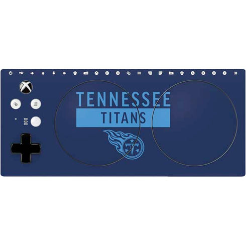 NFL Tennessee Titans Navy Blue Performance Series Xbox Adaptive Controller Skin