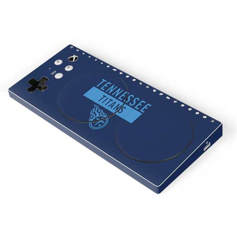 NFL Tennessee Titans Navy Blue Performance Series Xbox Adaptive Controller Skin