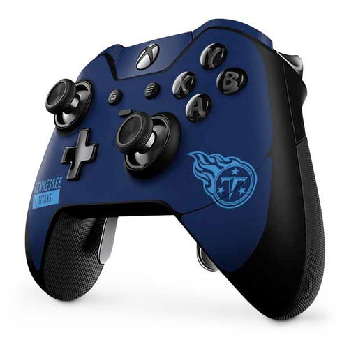 NFL Tennessee Titans Navy Blue Performance Series Xbox One Elite Controller Skin