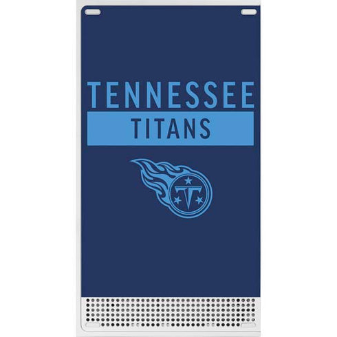 NFL Tennessee Titans Navy Blue Performance Series Xbox Series S Bundle Skin