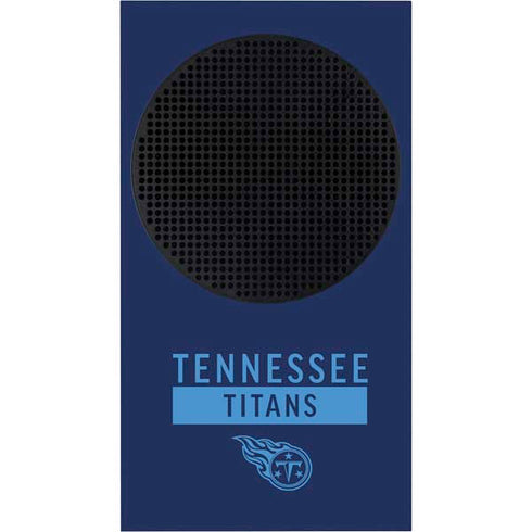 NFL Tennessee Titans Navy Blue Performance Series Xbox Series S Console Skin