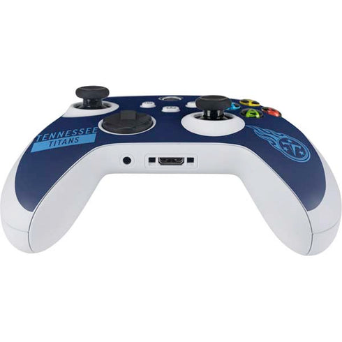 NFL Tennessee Titans Navy Blue Performance Series Xbox Series S Controller Skin