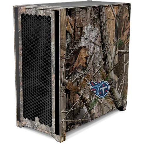 NFL Tennessee Titans Realtree AP Camo Corsair 4000D Tempered Glass Mid-Tower ATX Case Skin