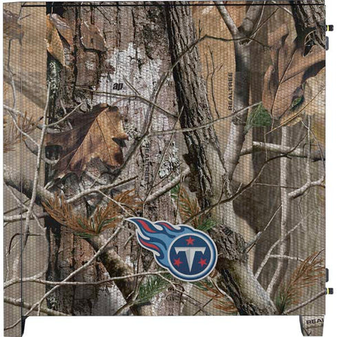 NFL Tennessee Titans Realtree AP Camo Corsair 4000D Tempered Glass Mid-Tower ATX Case Skin