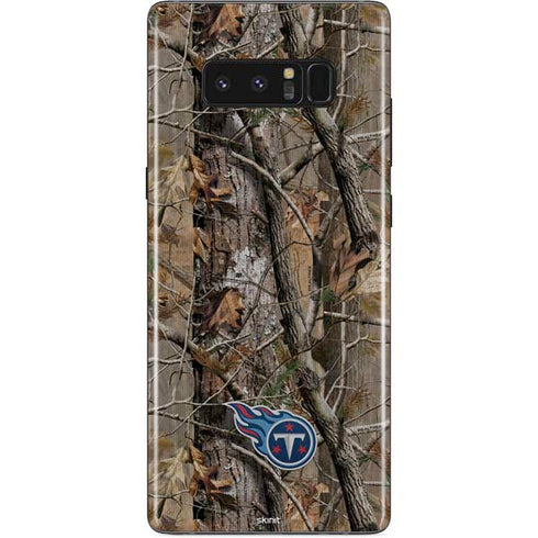 NFL Tennessee Titans Realtree AP Camo Galaxy Note 8 Skin