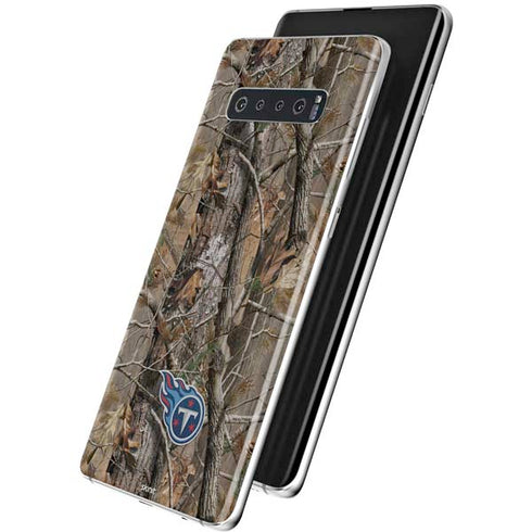 NFL Tennessee Titans Realtree AP Camo Galaxy S10 Skin