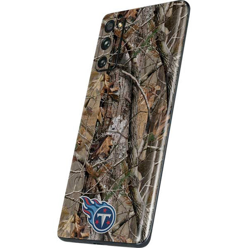 NFL Tennessee Titans Realtree AP Camo Galaxy S20 Fan Edition Skin