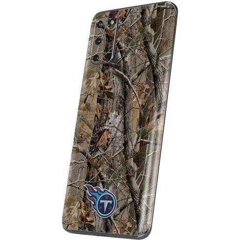 NFL Tennessee Titans Realtree AP Camo Galaxy S20 Plus Skin
