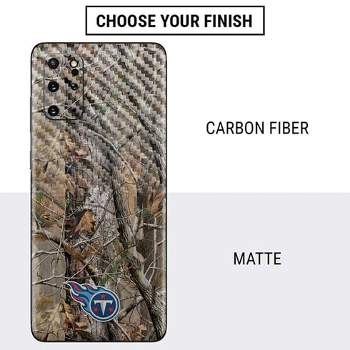 NFL Tennessee Titans Realtree AP Camo Galaxy S20 Plus Skin