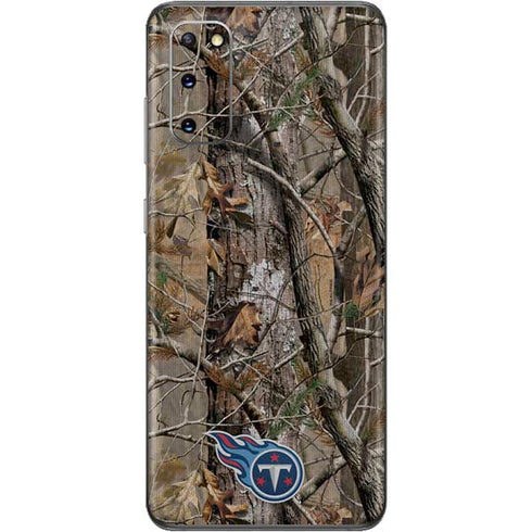 NFL Tennessee Titans Realtree AP Camo Galaxy S20 Skin