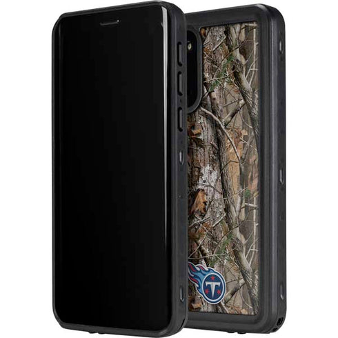 NFL Tennessee Titans Realtree AP Camo Galaxy S20 Waterproof Case