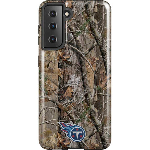NFL Tennessee Titans Realtree AP Camo Galaxy S21 5G Pro Case