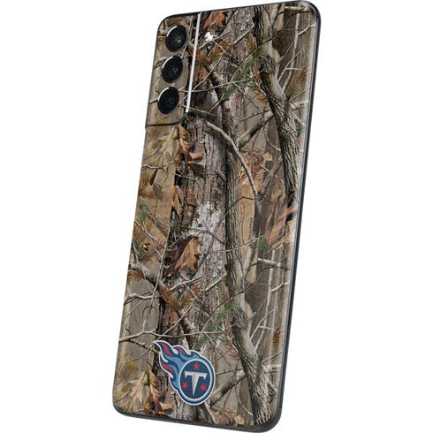 NFL Tennessee Titans Realtree AP Camo Galaxy S21 5G Skin