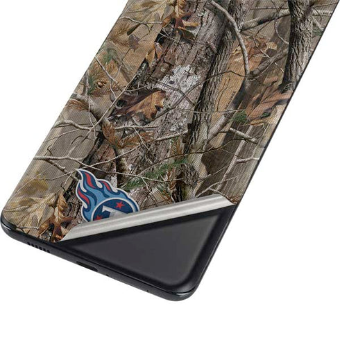 NFL Tennessee Titans Realtree AP Camo Galaxy S21 5G Skin