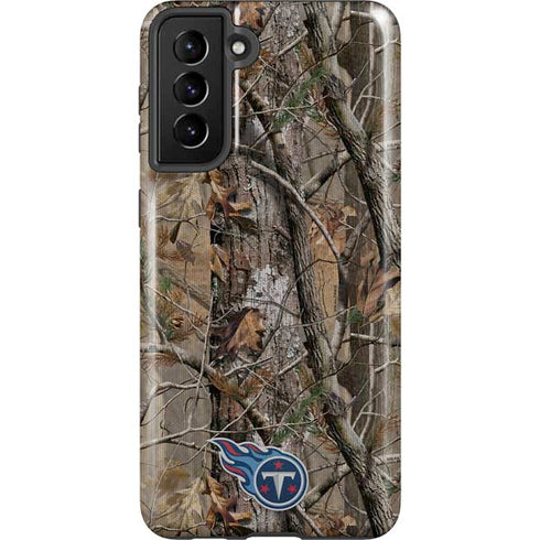 NFL Tennessee Titans Realtree AP Camo Galaxy S21 Plus 5G Pro Case