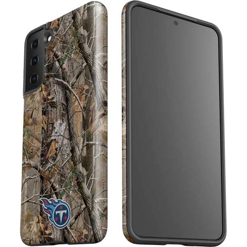 NFL Tennessee Titans Realtree AP Camo Galaxy S21 Plus 5G Pro Case