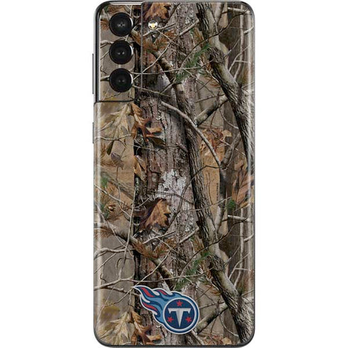 NFL Tennessee Titans Realtree AP Camo Galaxy S21 Plus 5G Skin