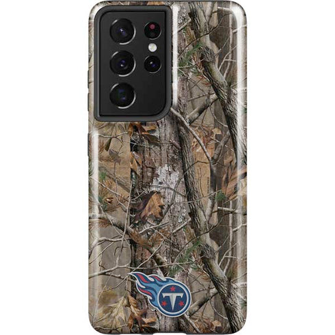 NFL Tennessee Titans Realtree AP Camo Galaxy S21 Ultra 5G Pro Case