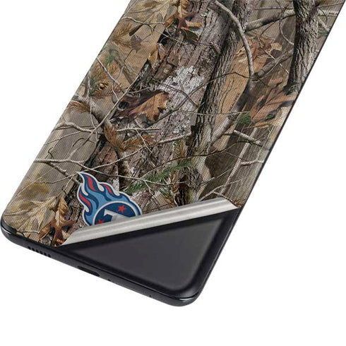 NFL Tennessee Titans Realtree AP Camo Galaxy S21 Ultra 5G Skin