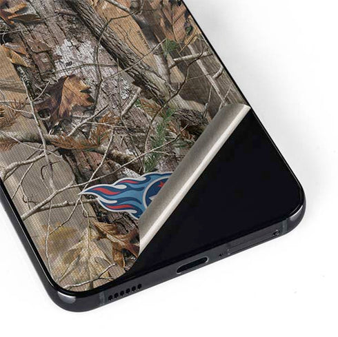 NFL Tennessee Titans Realtree AP Camo Galaxy S22 Plus Skin