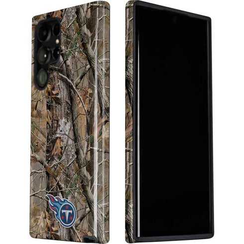 NFL Tennessee Titans Realtree AP Camo Galaxy S22 Ultra Pro Case