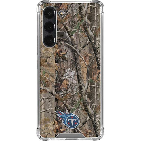 NFL Tennessee Titans Realtree AP Camo Galaxy S23 Plus Clear Case