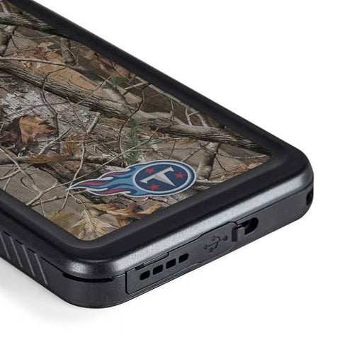 NFL Tennessee Titans Realtree AP Camo Galaxy S23 Plus Waterproof Case