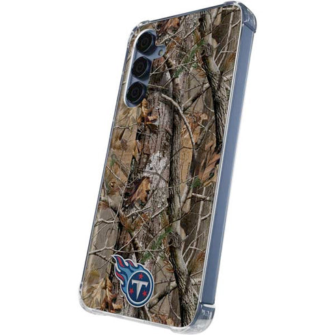 NFL Tennessee Titans Realtree AP Camo Galaxy S24 Clear Case