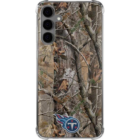 NFL Tennessee Titans Realtree AP Camo Galaxy S24 Plus Clear Case