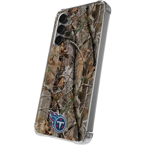 NFL Tennessee Titans Realtree AP Camo Galaxy S24 Plus Clear Case