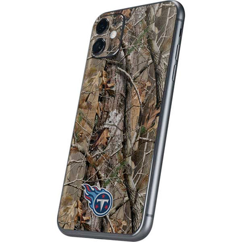 NFL Tennessee Titans Realtree AP Camo iPhone 11 Skin