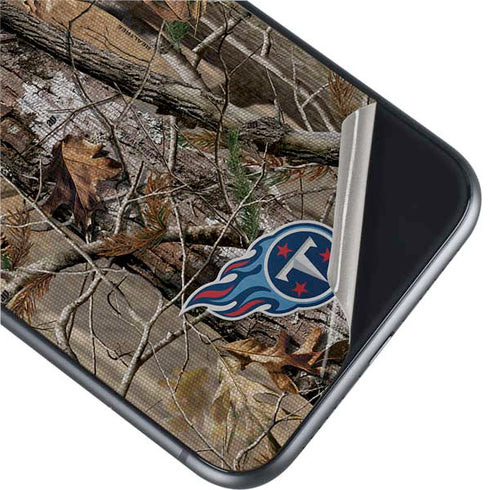 NFL Tennessee Titans Realtree AP Camo iPhone 11 Skin