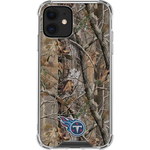 NFL Tennessee Titans Realtree AP Camo iPhone 12 Mini Clear Case