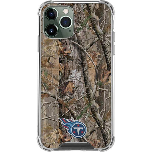 NFL Tennessee Titans Realtree AP Camo iPhone 12 Pro Clear Case