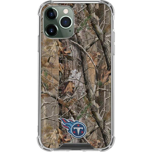 NFL Tennessee Titans Realtree AP Camo iPhone 12 Pro Max Clear Case