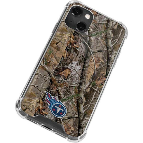 NFL Tennessee Titans Realtree AP Camo iPhone 13 Mini Clear Case