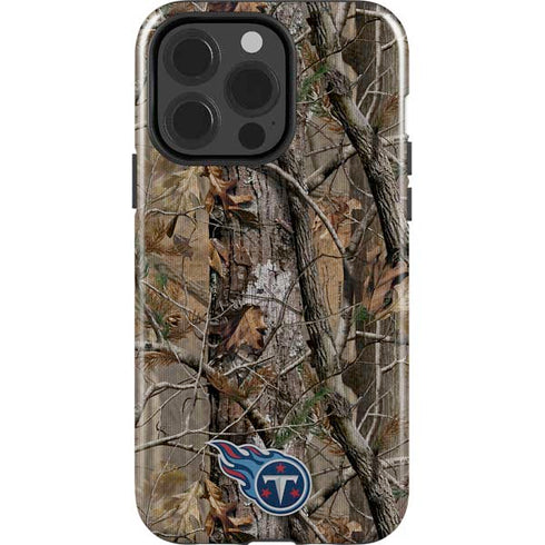 NFL Tennessee Titans Realtree AP Camo iPhone 15 Pro Impact Case