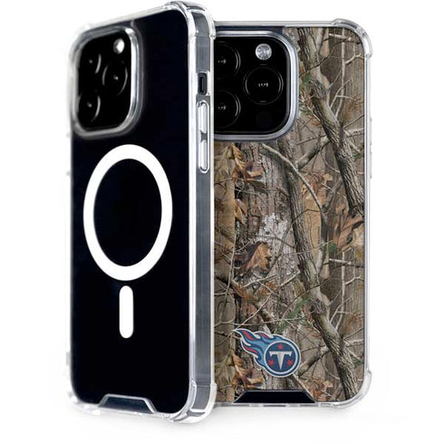 NFL Tennessee Titans Realtree AP Camo iPhone 15 Pro MagSafe Case