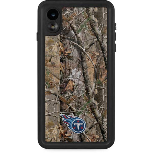 NFL Tennessee Titans Realtree AP Camo iPhone XR Waterproof Case