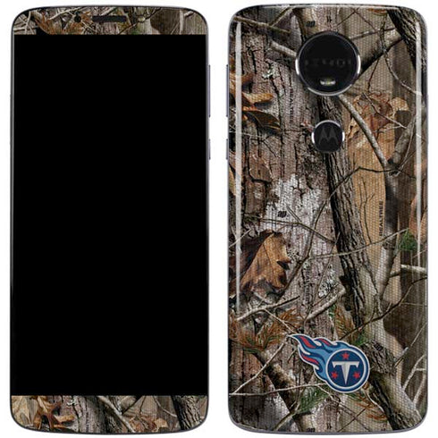NFL Tennessee Titans Realtree AP Camo Moto E5 Plus Skin