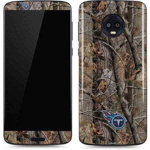 NFL Tennessee Titans Realtree AP Camo Moto G6 Skin
