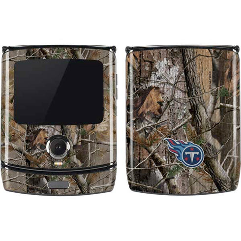 NFL Tennessee Titans Realtree AP Camo Motorola RAZR Skin